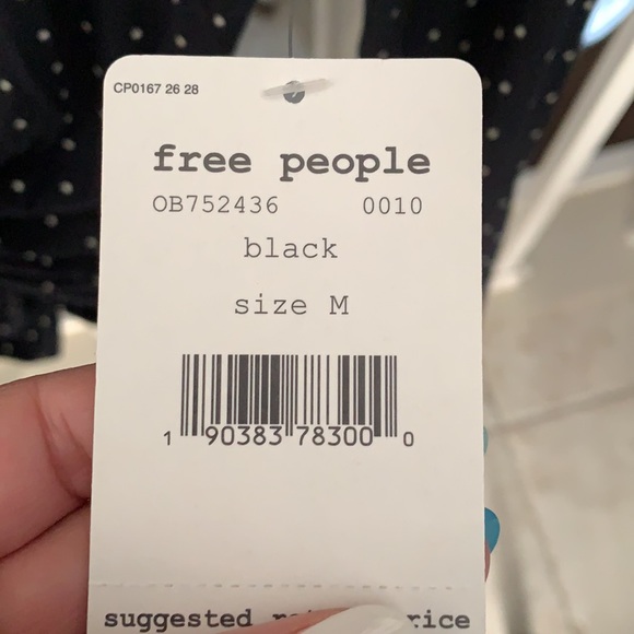 Black and white Polkadot shirt - Picture 3 of 3